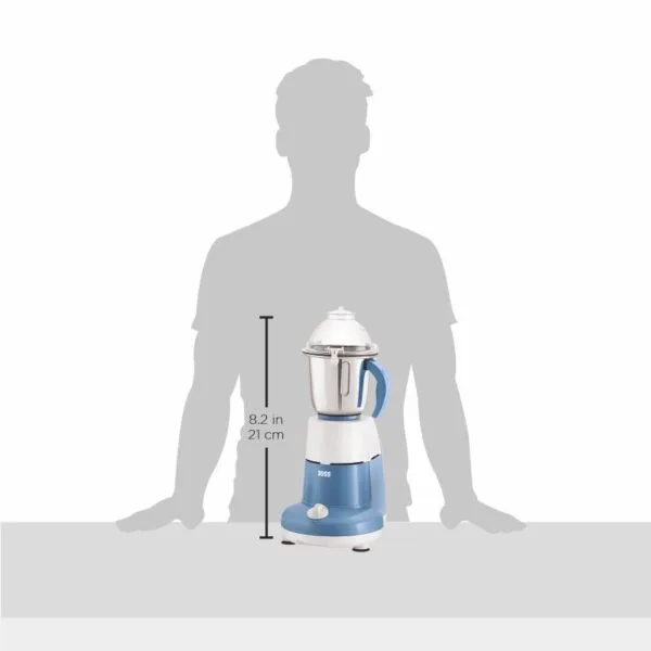 BOSS Excel Pro 750W Mixer Grinder with Powerful Motor, 4 SS Jars, 5 years warranty*