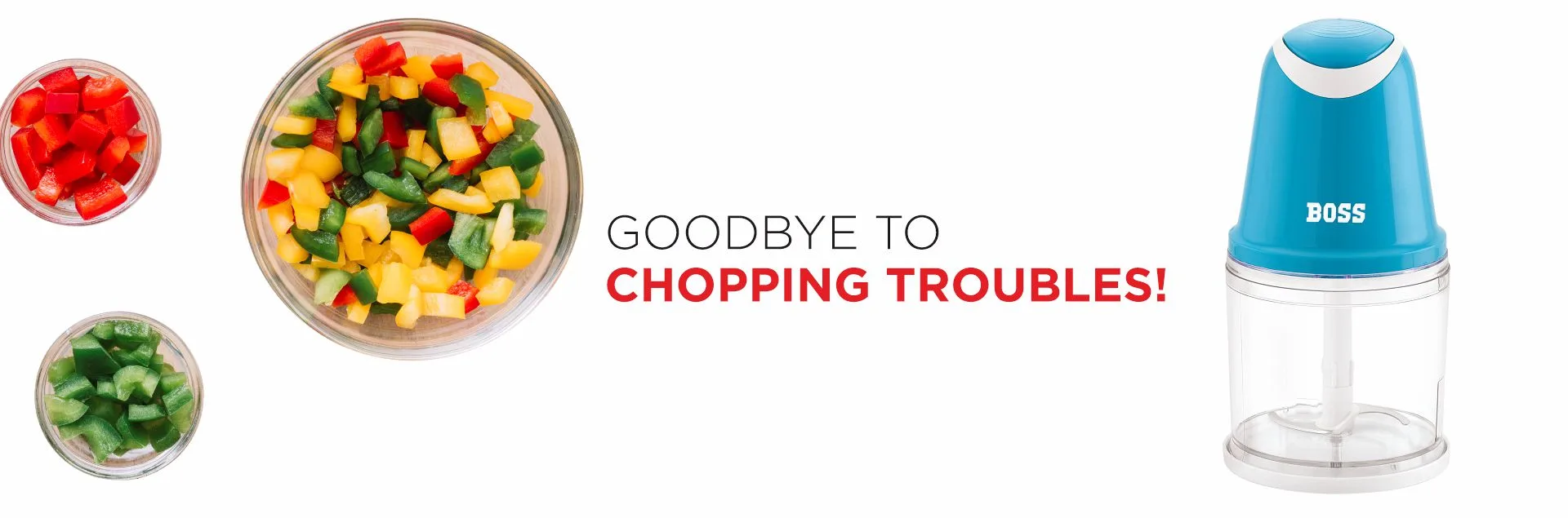 BOSS Speedy Vegetable Chopper 260W
