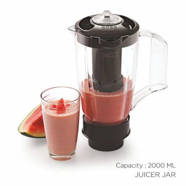BOSS CycloneMaxx 900W Mixer Grinder with Powerful Motor, 4 Jars, 5 years warranty*