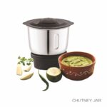 BOSS Alpha 750W Mixer Grinder with Powerful Motor, 3 SS Jars, 5 years warranty*