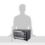 BOSS Delish 19 Litres Oven Toaster Griller, Baking, Grilling, Toasting, 1380 Watts, (Black)