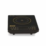 BOSS Chefmax 2000 Watts Induction Cooktop, Menu Option, Soft Touch Button, Temperature adjustment, Black