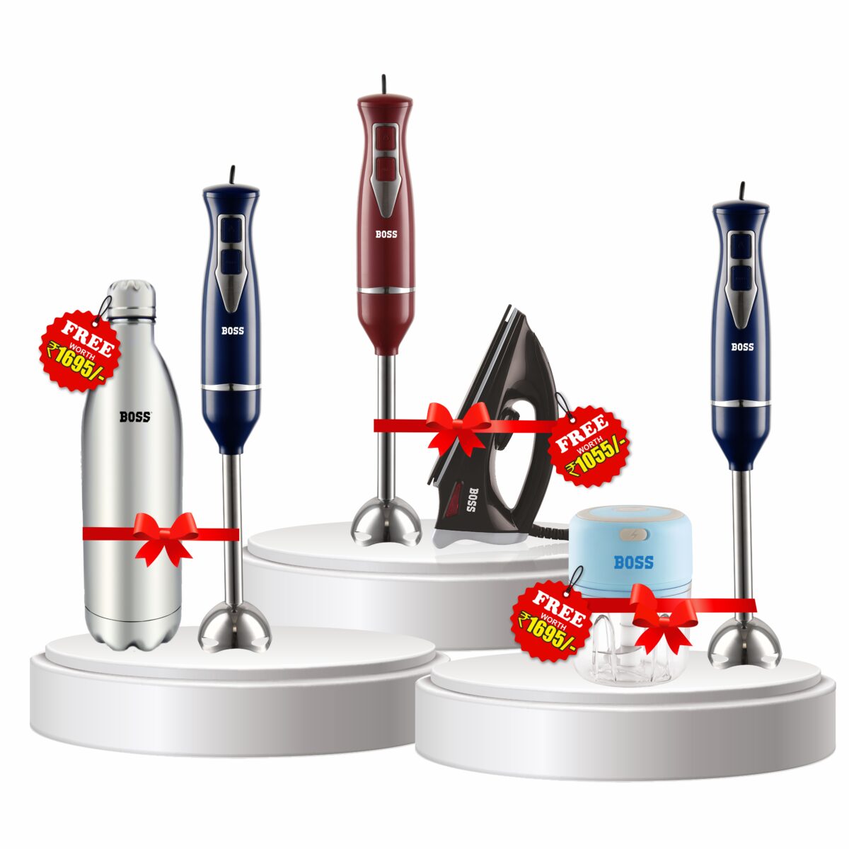 BOSS Breeze Hand Blender – Festive Combo