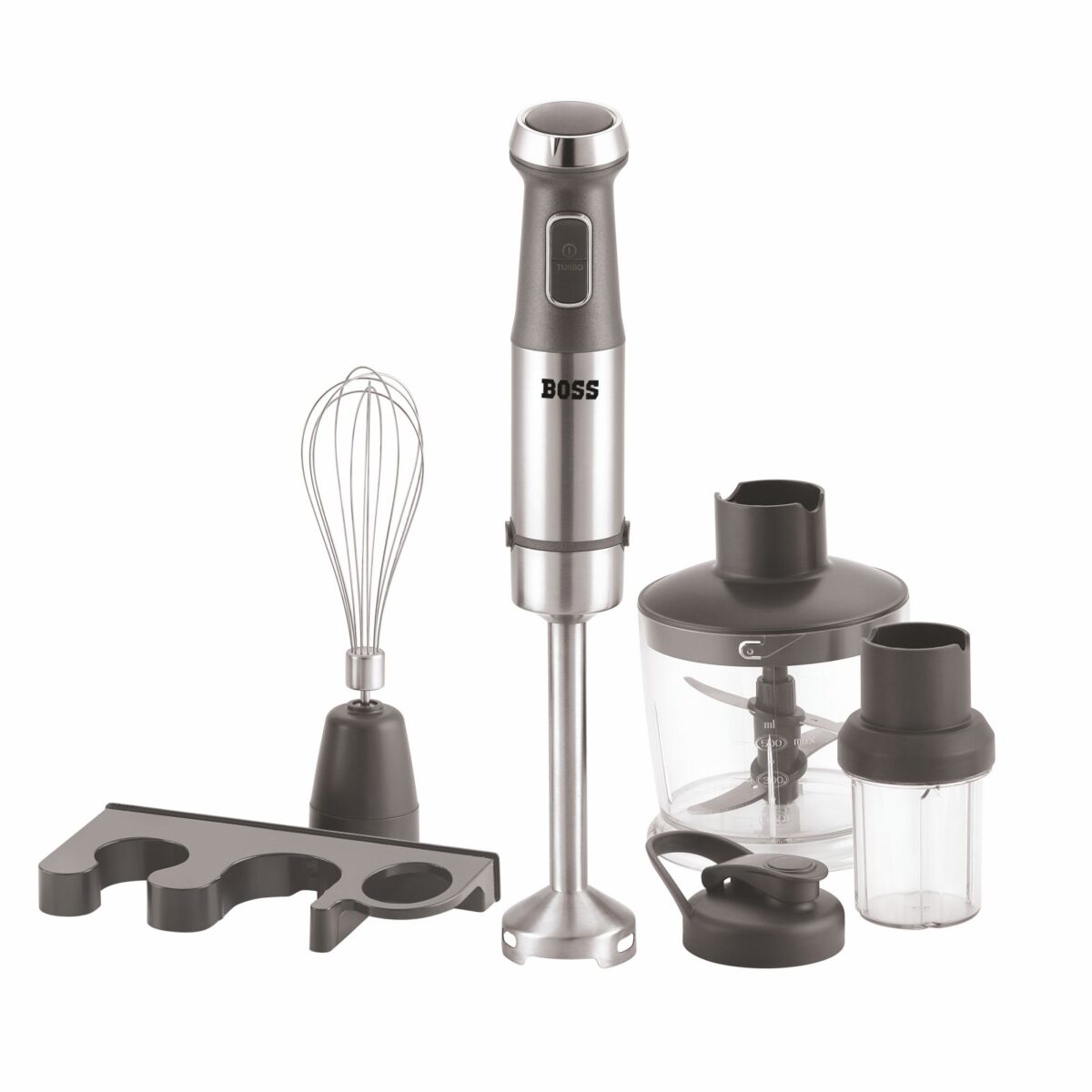 BOSS Stellar 1200Watt Hand Blender, Variable speed with turbo, Chopper Jar, Grinder Jar, Whisker, 2 Years Warranty*