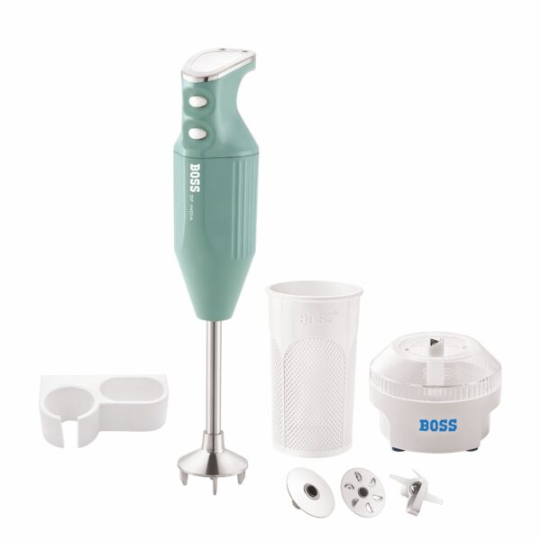 BOSS Big Boss Hand Blender 275 Watts, Chutney & Soup Jar, 5 Years Warranty*