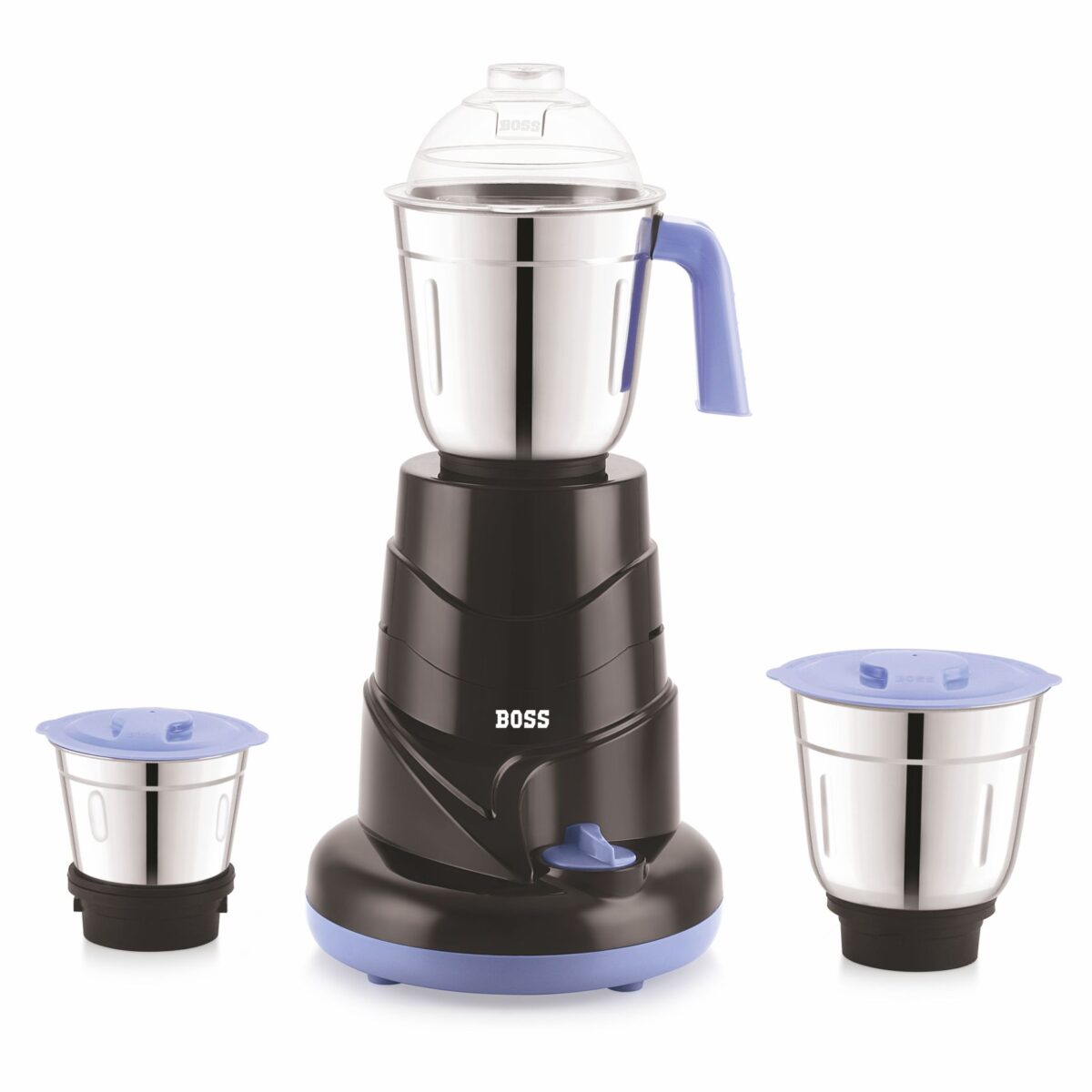 BOSS AllTimePlus+ 550W Mixer Grinder with Powerful Motor, 3 SS Jars, 5 years warranty*