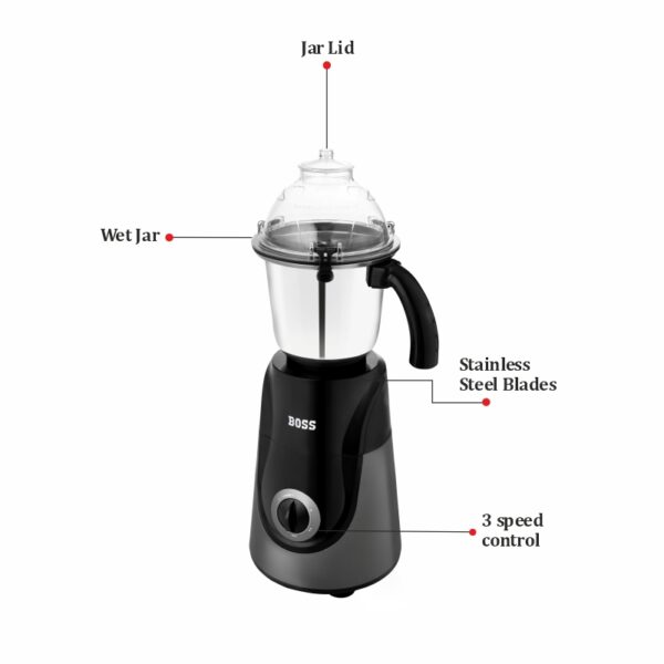 Boss Crown Deluxe Mixer Grinder